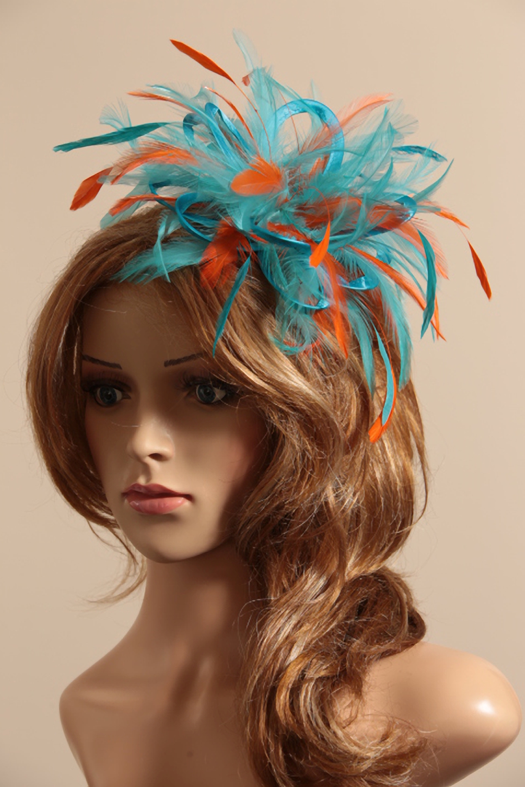 turquoise orange small hackle (2)