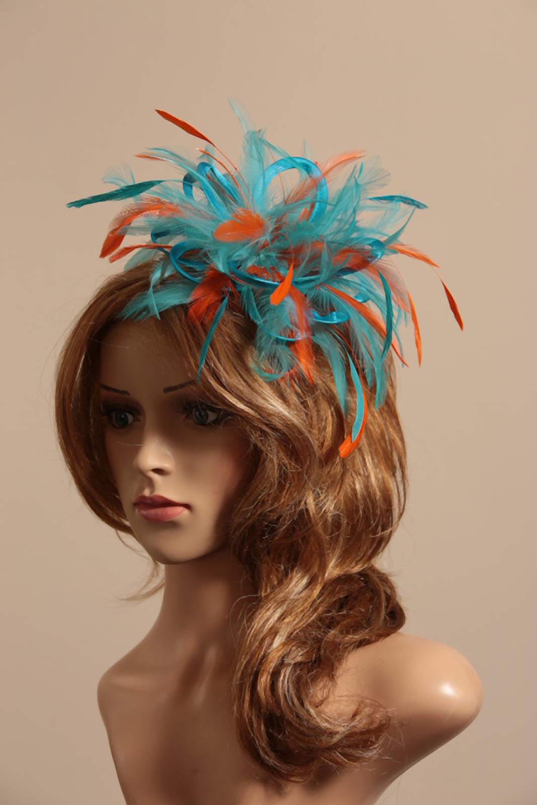 turquoise orange small hackle (3)