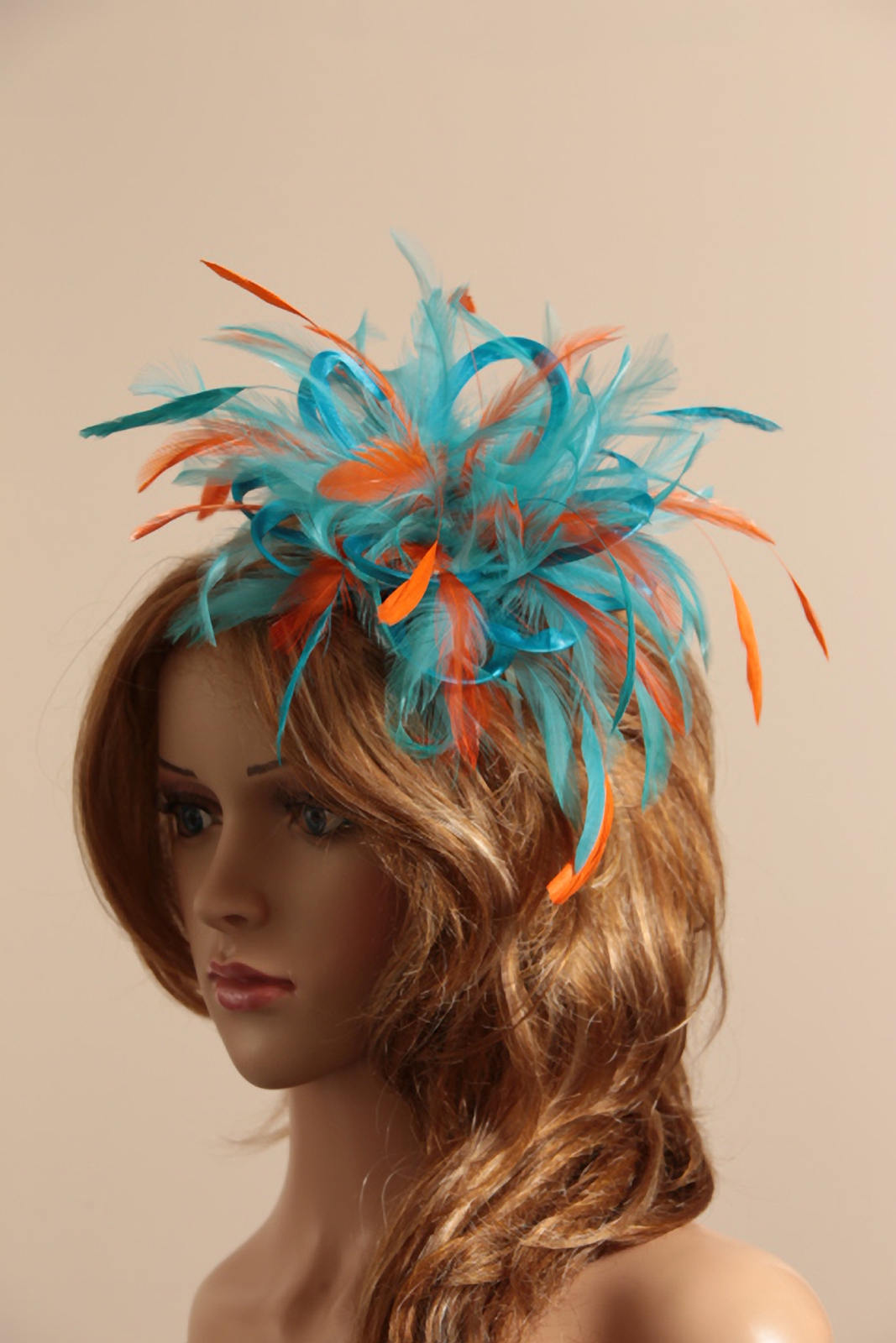 turquoise orange small hackle (4)